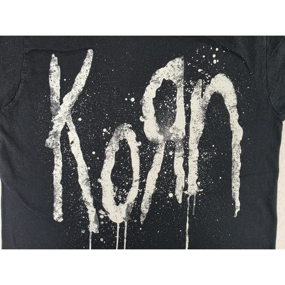 Korn Shirt Mens Small Still A Freak Double Sided Logo Concert Band Y2K